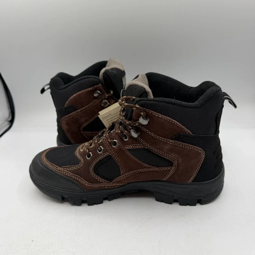 Red Head Everest III Boots Womens Sz 9 M Brown/Black Leather Hiking Outdoors NWT